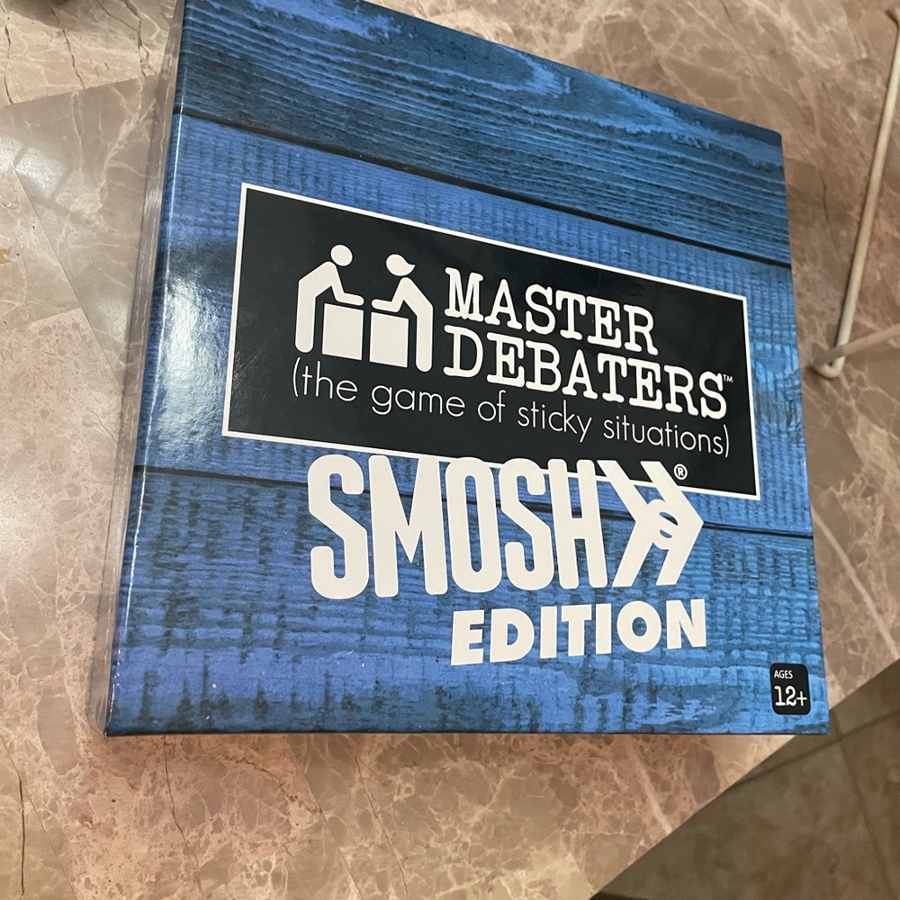 Master Debaters Board Game Smosh Edition The Game of Sticky Situations New